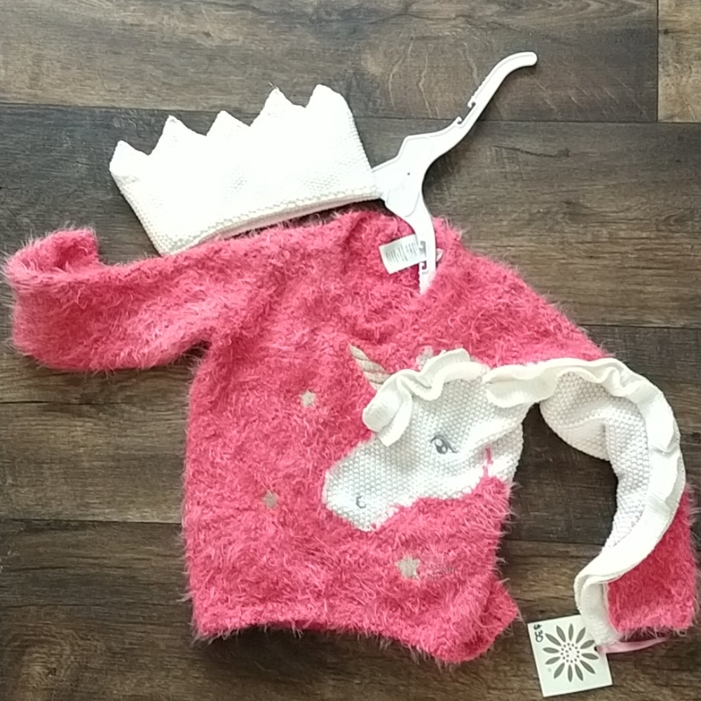 4T girls unicorn outfit